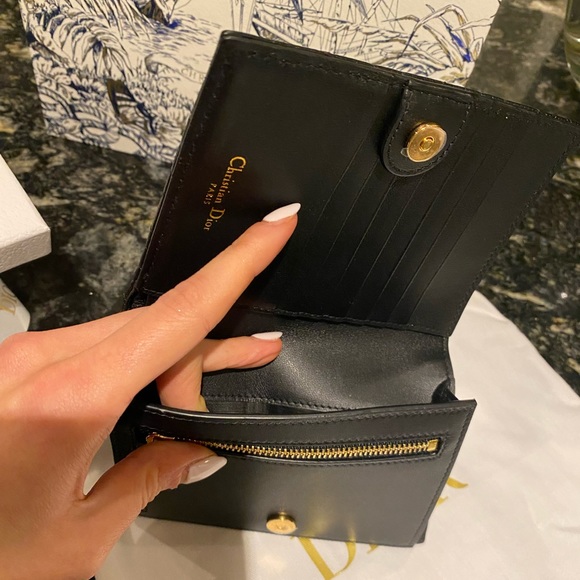 Dior Caro Wallet & Passport Holder - Picture 4 of 13